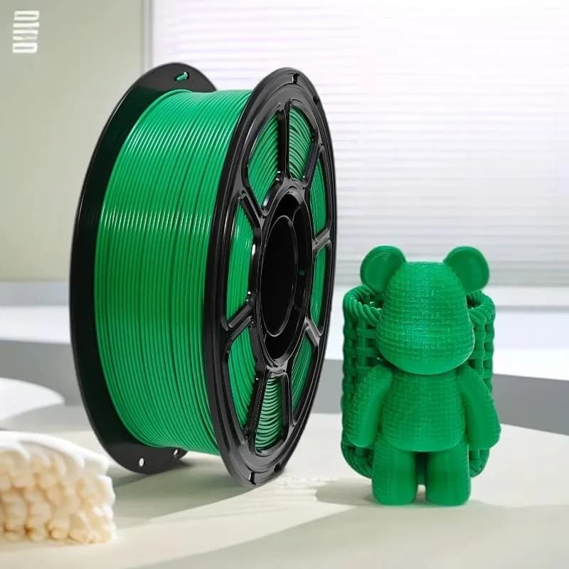 Filamento PLA per Stampante 3D, Bobina da 1kg, 1.75mm, Alta Precisione ±0.03mm, Forte Adesione tra Strati, Confezione Sottovuoto, Consegna Rapida