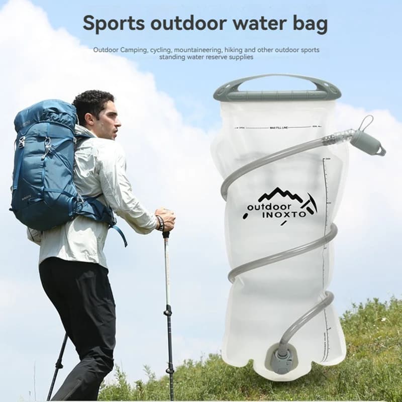 1L 1.5L 2L 3L Water tank External water slide hydration package BPA storage bag Free running hydration vest backpack