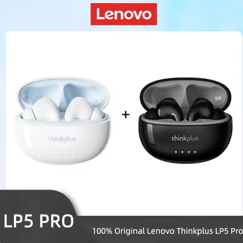 Auricolari wireless Bluetooth originali Lenovo XT88, auricolari stereo HiFi con riduzione del rumore, cuffie sportive con microfono