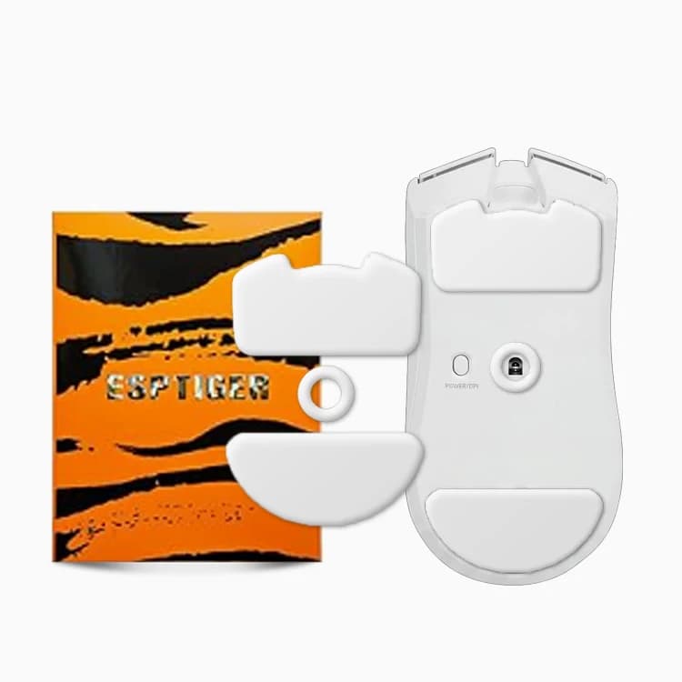 1 confezione di piedini per mouse Esports Tiger ICE V2 Version Mouse Skates per mouse wireless Razer Viper V4 Pro