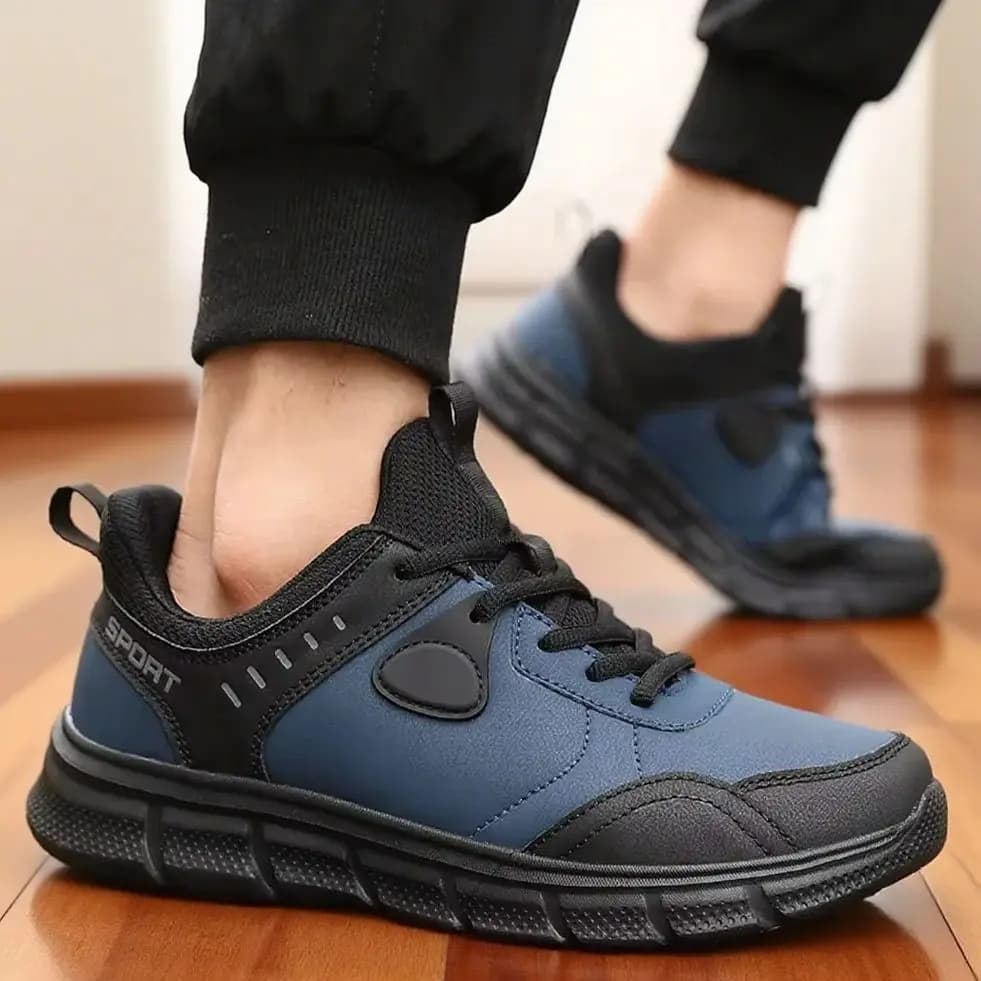 Men's Running Shoes 2025 New Breathable Mesh Trekking Shoes Anti-slip and wear-resistant Men's casual sports