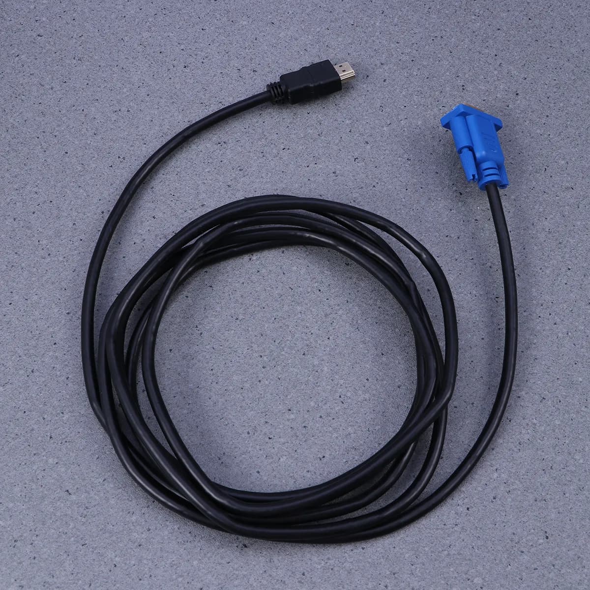 Cavo VGA Maschio-Maschio 15 Pin Placcato Oro HDB15 ad Alte Prestazioni per Proiettori, TV, HDTV, Lettori DVD, A/V