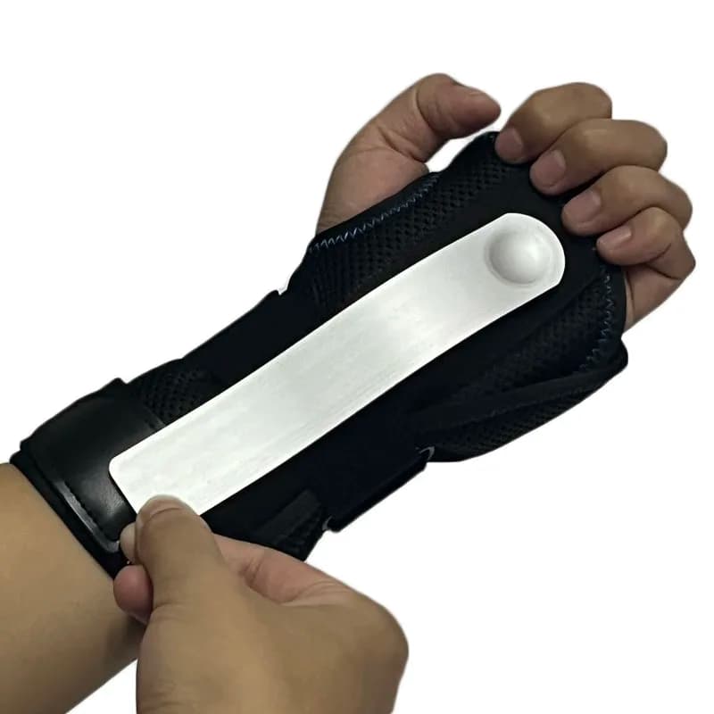 Ortopedia stecca da polso sport distorsione supporto per le mani per cinturini per il dolore tutore per il polso a compressione per lesioni al polso del palmo del tunnel carpale