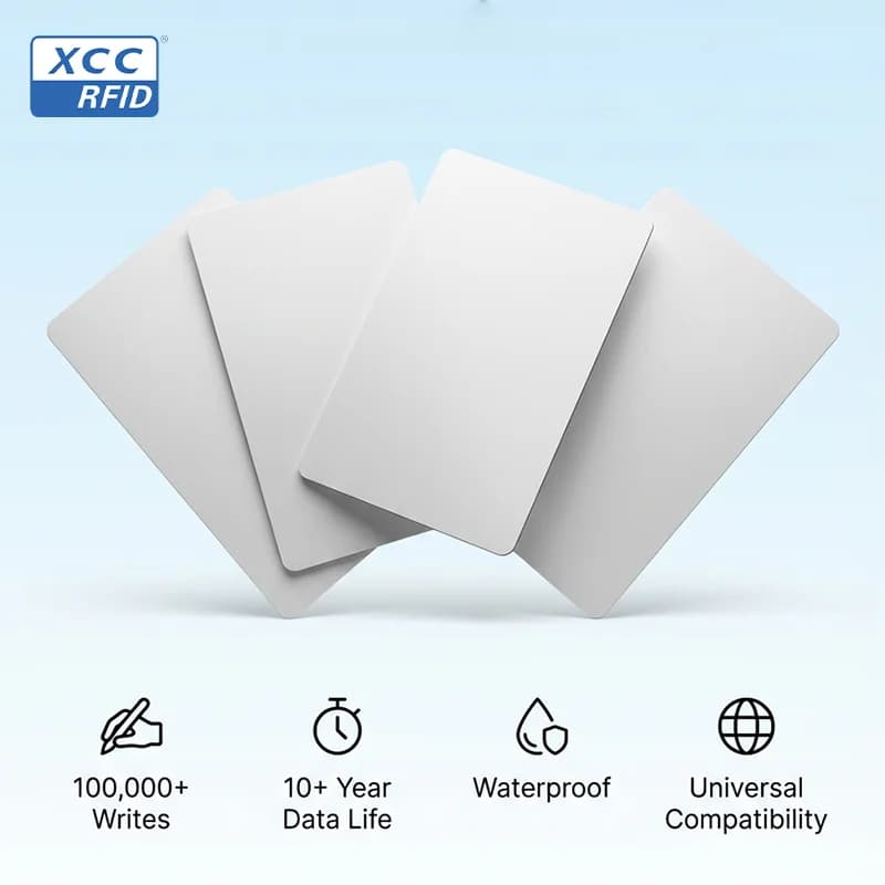 10PCS 215 Carte NFC vuote Tagmo programmabili 13.56MHz RFID impermeabili da 504 byte per applicazioni contactless