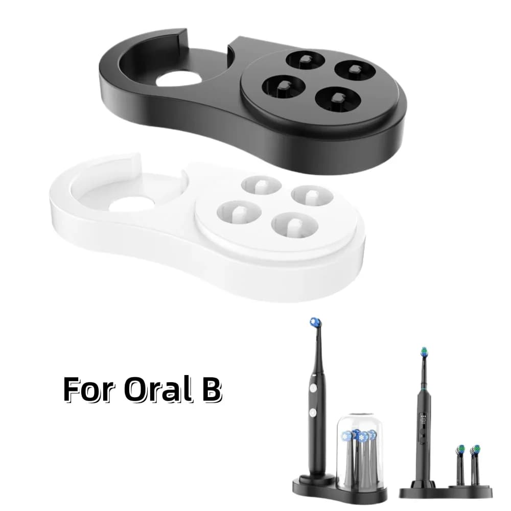Supporto per spazzolini elettrici Oral B e serie iO, base porta testine per spazzolini elettrici Oral B
