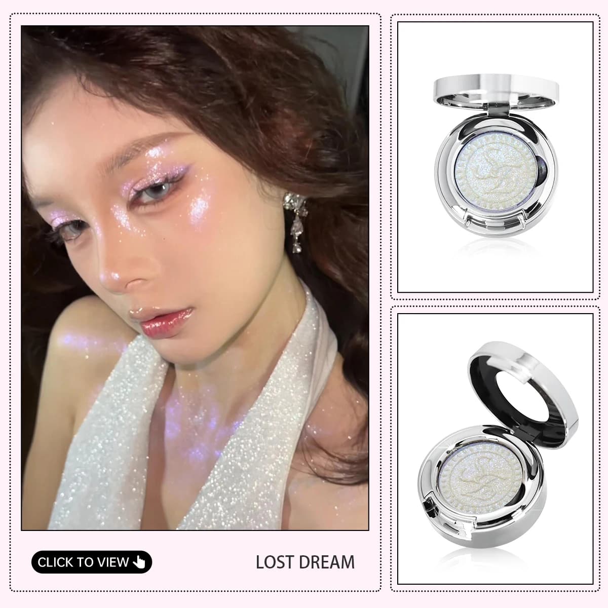 Sheeneffect Chase Light Series Luxury makeup Camotooth eye shadow palette Long-lasting umbrella