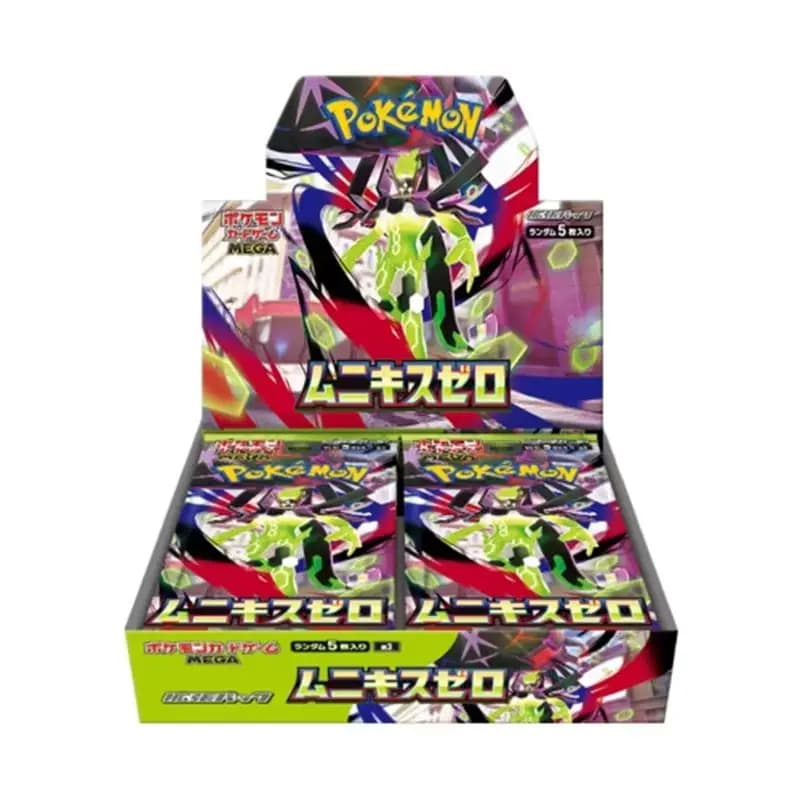 Genuine Pokemon Cards Japanese Version M3 Mega Vol.3 Series Zygarde Ex Ptcg Cards Booster Box Trading Cards Gametoys Gifts