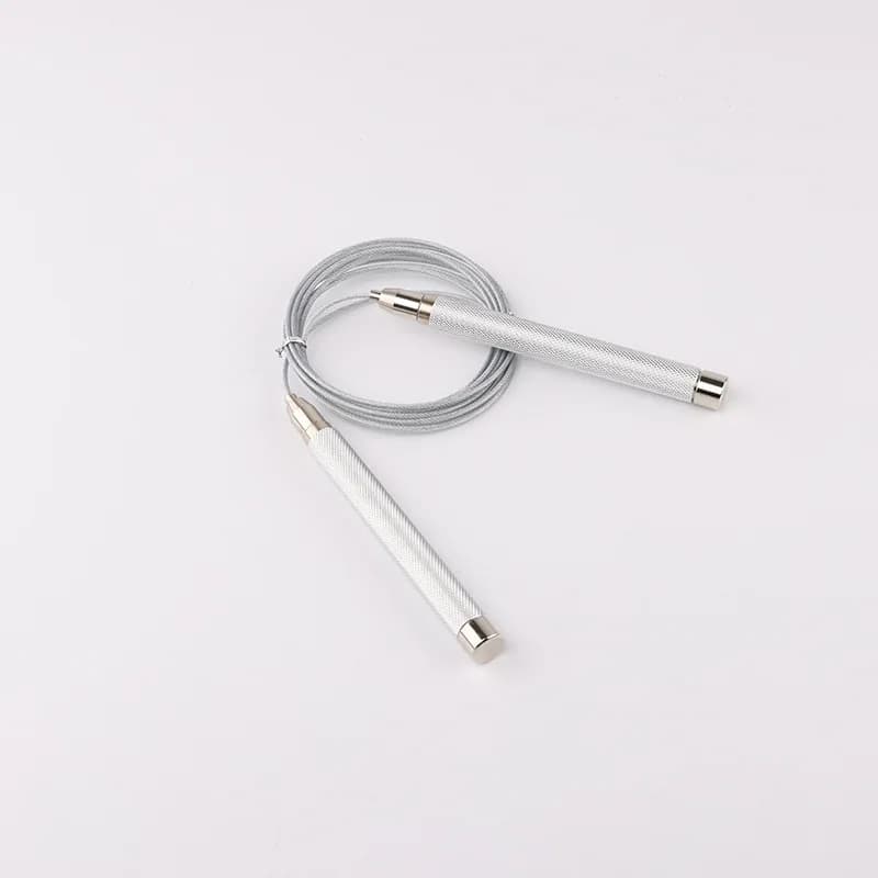 Specialized Rope Sports and Fitness Equipment: Professional Training Self-Locking Aluminum Alloy Steel Wire Jump Rope