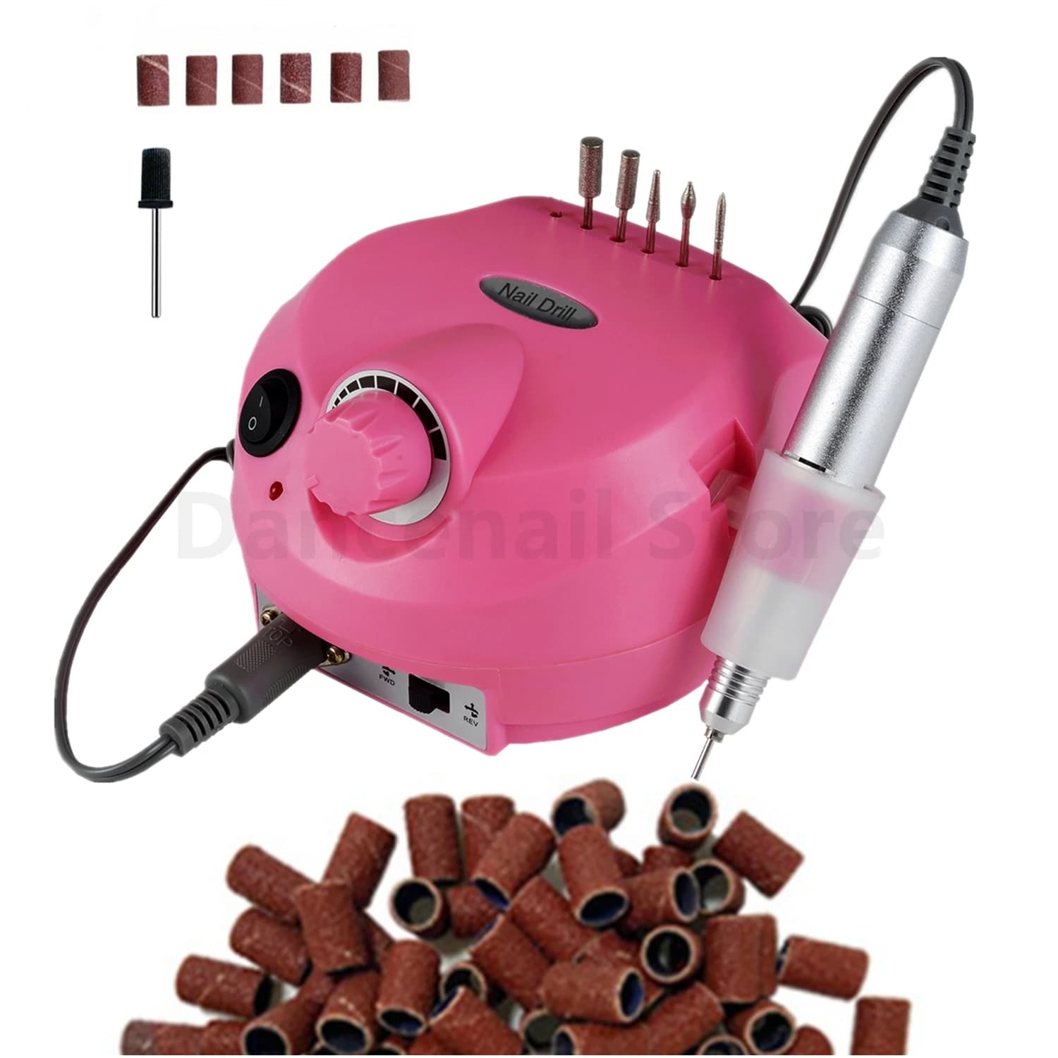 Trapano Elettrico Professionale per Unghie, Lima per Unghie in Acrilico 35000 RPM, Lucidatrice per Manicure e Pedicure, Rimozione Smalto, Buffer per Uso Domestico e Professionale