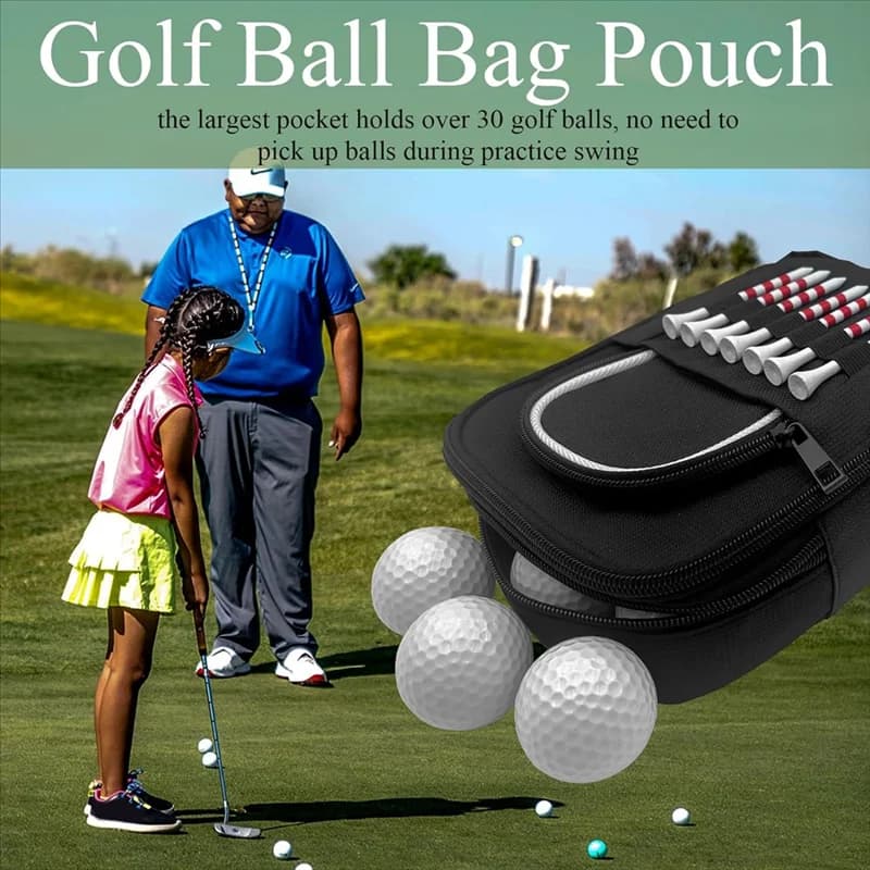 Superior-Golf Ball Bag Pouch,Golf Portable Organizer, Golf Replacement Pouch For Gadgets, Like Golf Balls, Tees, Ball Market
