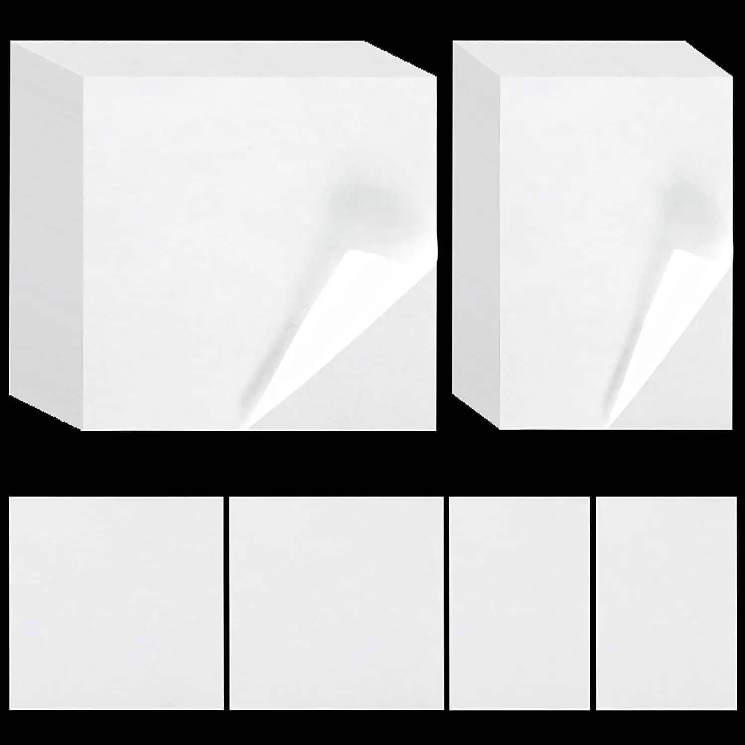200 Sheets Diamond Painting Paper Double-Sided Non-Stick Painting Cover Replacement 5D Diamond Painting Accessories Tool
