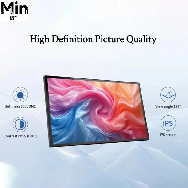 15.6" Touch Screen Android 14 Smart Home RK3576 8-Core POE Calendar Tablet Wall Mount Digital Photo Frame
