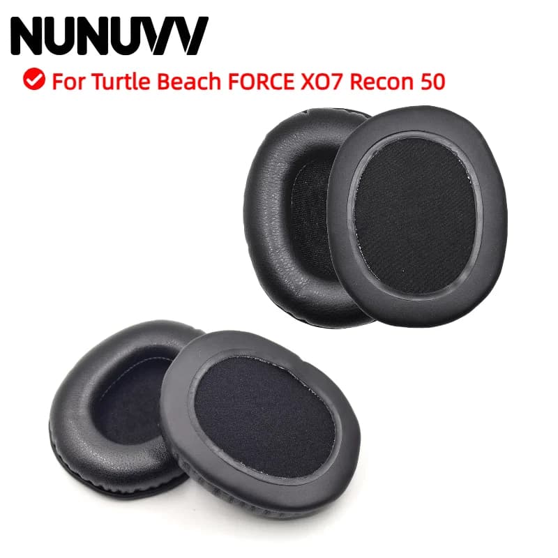 Replacement ear cushions Memory foam pillow for Turtle Beach FORCE XO7 Recon 50 Headphones Earrings ear cushions