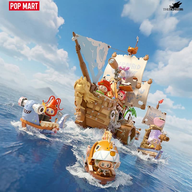 POPMART LABUBU THE MONSTERS Serie Chasing Mermaids Blocchi Scatola a Sorpresa Busta Misteriosa Giocattoli Originali Bambola Statuetta Anime Carina Ornamenti