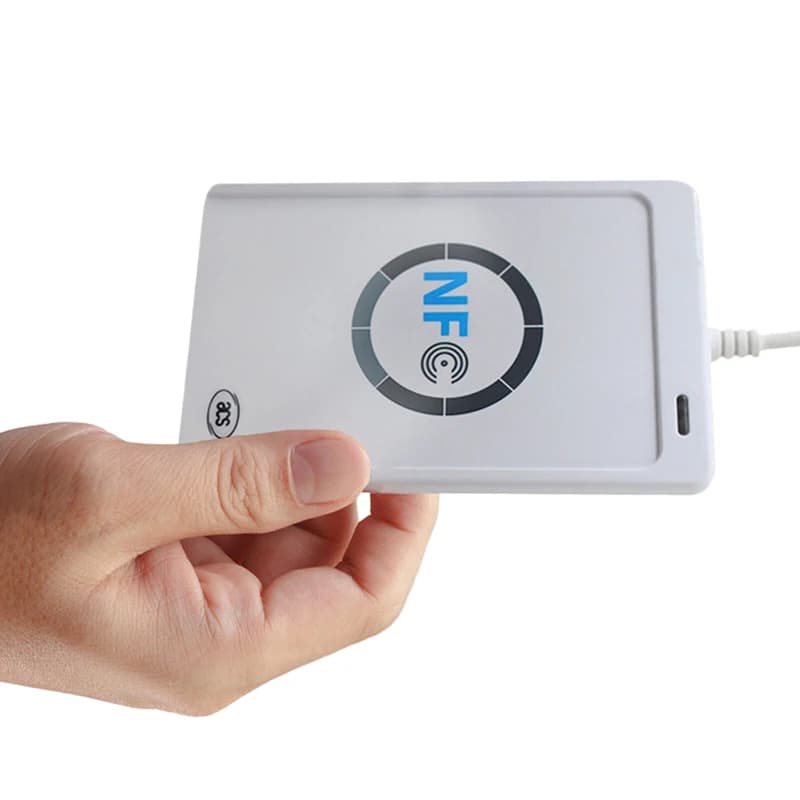 Lettore di Smart Card Contactless Writer Copier duplicatore Clone scrivibile NFC ACR122U USB S50 13.56mhz M1 lettore di schede