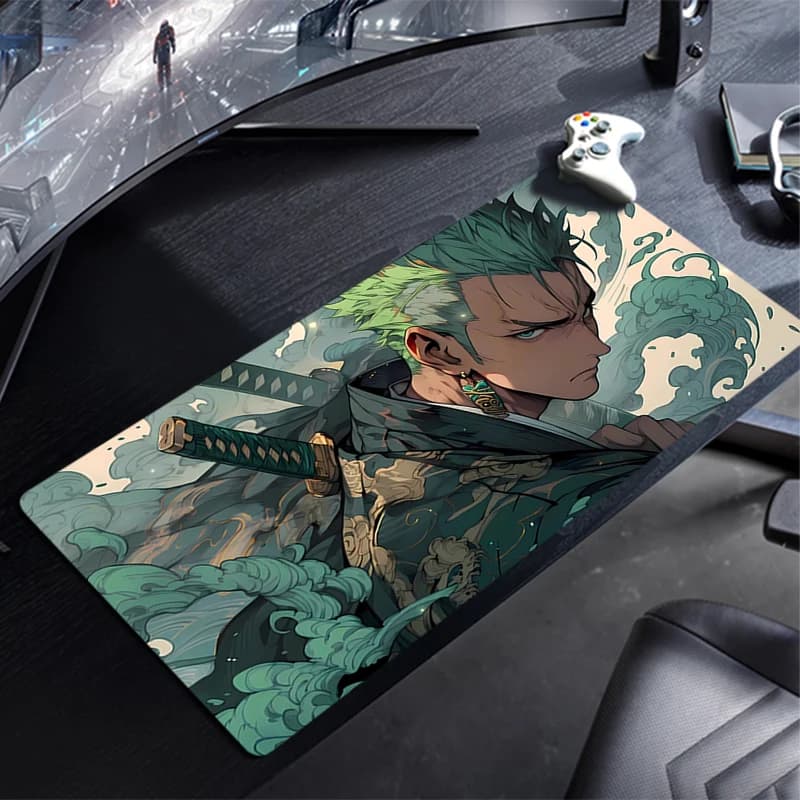 Computer Varmilo Keyboard Mouse Pad One Piece Anime Gaming Accessories Durable Table XXL Gamer Carpet Desk Mat Mousepad