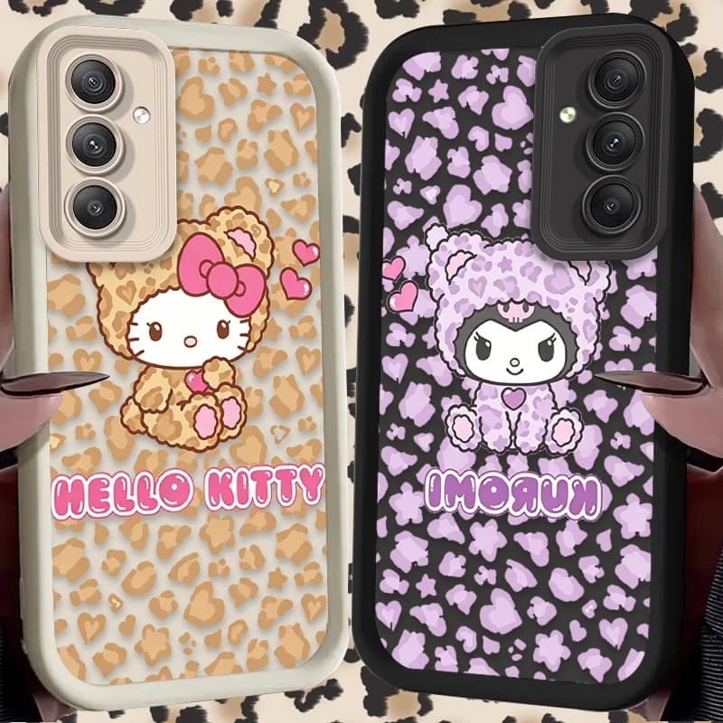Simpatica custodia Hello Kitty Kuromi per Samsung Galaxy A20 A30 A54 A05 A05S A34 A24 A14 A53 A33 A23 A13 A32 A22 A12 A71 A51 A31 A50