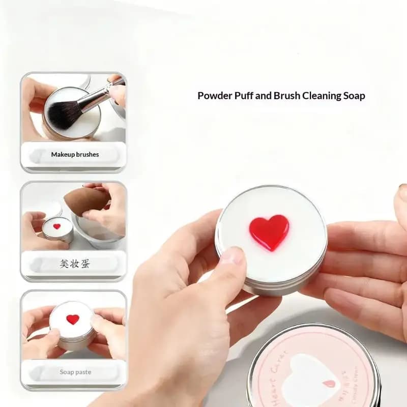 New Portable Makeup Brush Cleaner Soap 100g Multi Functional Washing Soap Reusable Travel Cosmetics Beauty Cleaner Tools