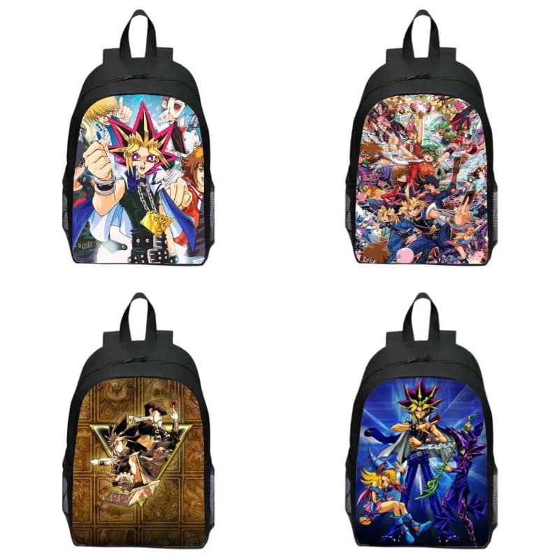 New Anime Duel Monsters Series Fashion Backpack Cartoon Character Creativity Printing Large Capacity Backpack Merchandise