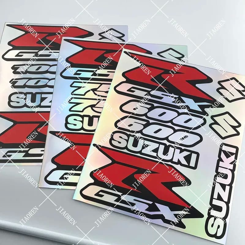 Vinile Suzuki GSXR 600 750 1000 Adesivo Logo moto GSXR600 GSXR750 GSXR1000 Decal