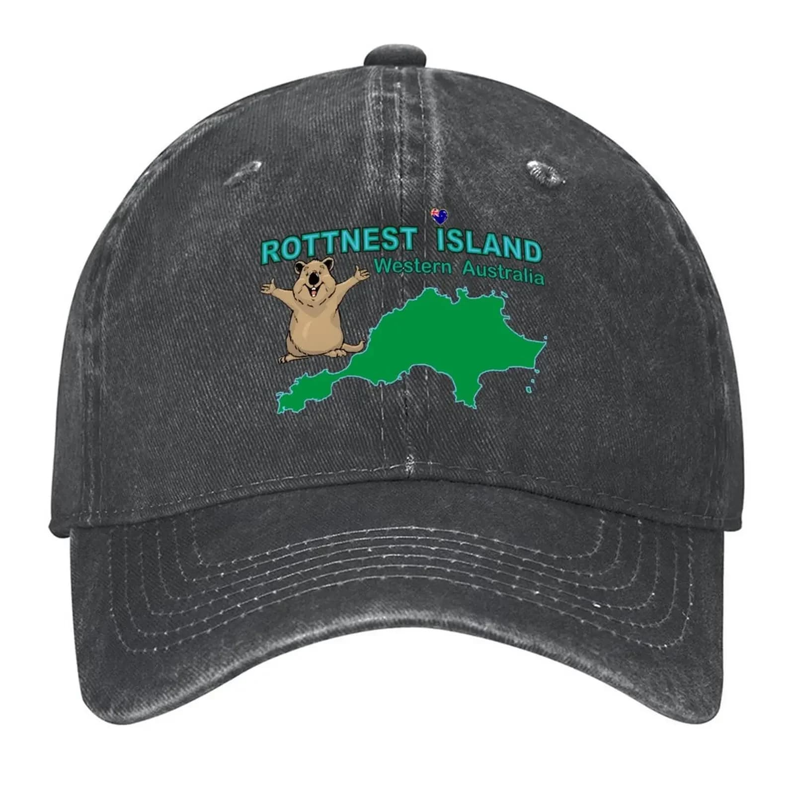 2026 Rottnest Island Baseball Cap Ball Cap Fashion Beach hiking hat fishing hat Women's Golf Clothing Men's