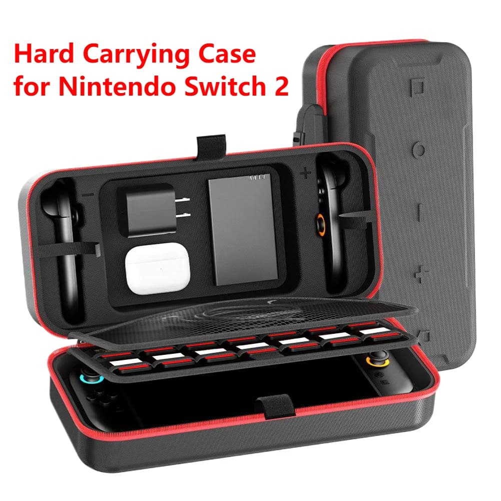 Custodia da viaggio portatile per custodia protettiva per console di gioco Switch 2 Borse portaoggetti antiurto antigraffio Borse portaoggetti rigide