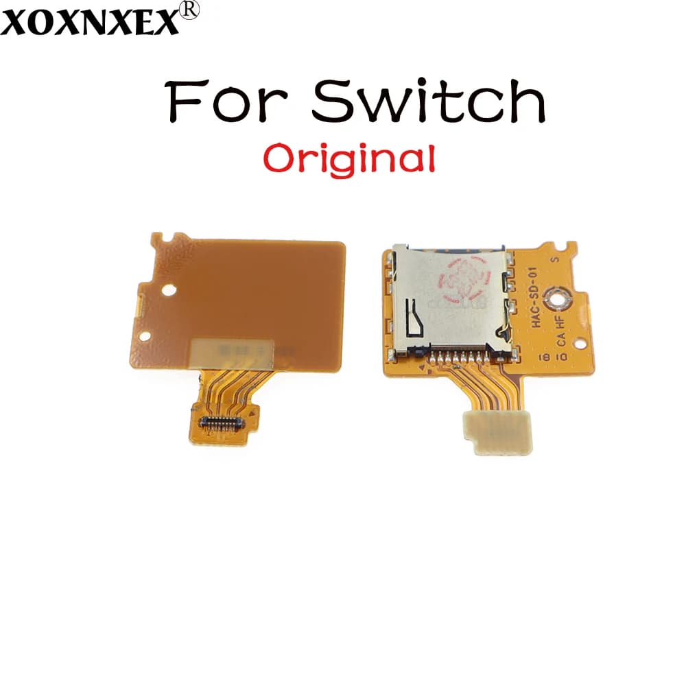 1/2/5 Pezzi Lettore di Schede SD Slot per Scheda di Memoria per Nintendo Switch Ricambio Scheda TF ad Alta Precisione