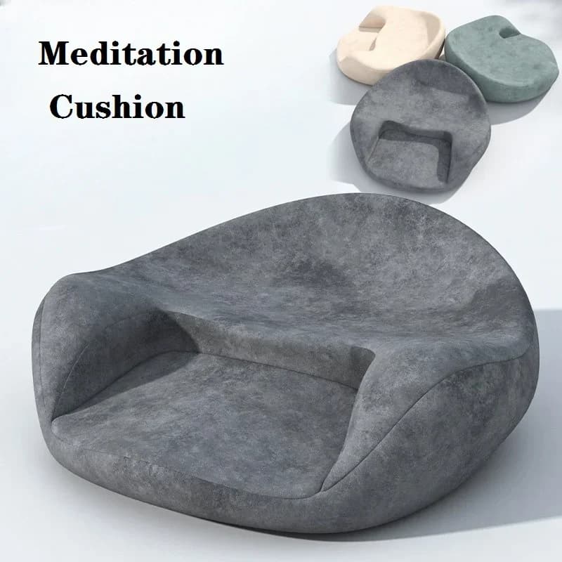 Meditation cushion Adult foam floor cushion, large comfortable meditation cushion, yoga mat floor cushion for women