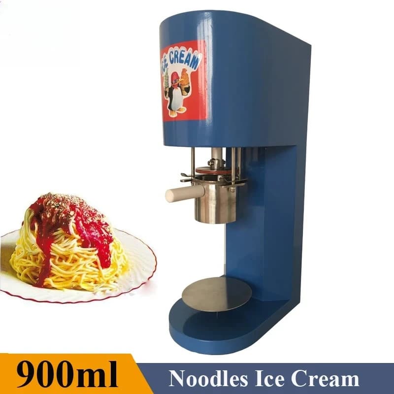 Macchina per la produzione di spaghetti gelato e pasta, distributore elettrico di gelato da 900 ml, macchina distributrice