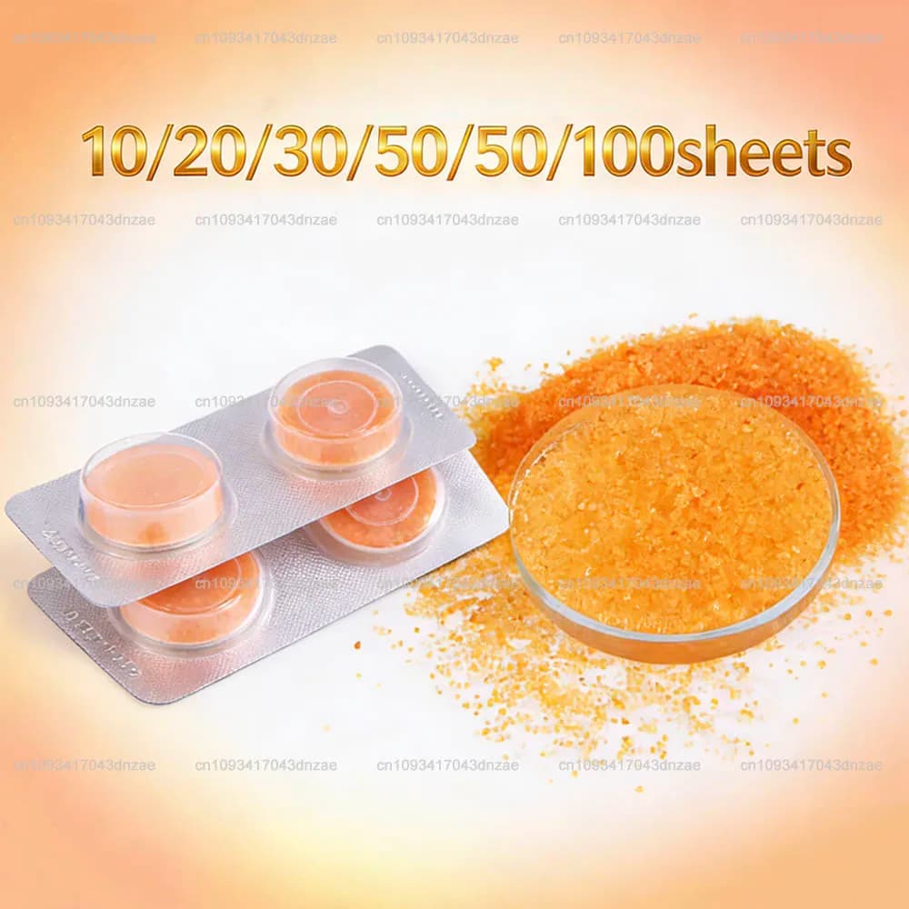 5/10/15/25/50 Fogli di Capsule Essiccanti per Apparecchi Acustici, Deumidificante per BTE