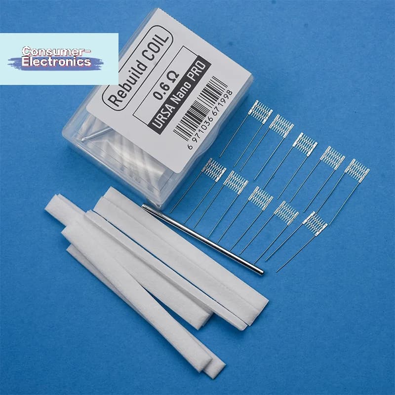 【Kit di riparazione per strumenti fai-da-te, accessorio di ricambio per filo di resistenza a spirale per URSA Nano PRO 0.6/0.8/1.0/1.2ohm】
