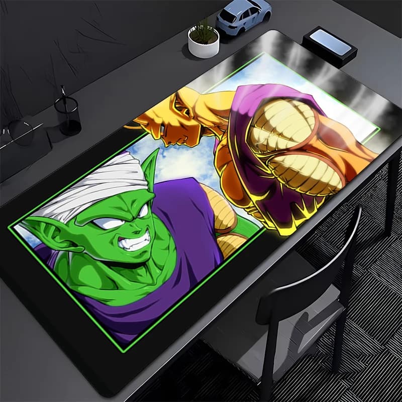 Large Mouse pad Dragon Ball Piccolo Anime Desk Mat PC Computer Mousepad Game Keyboard Pad Laptop Gaming Accessories DBZ Mausepad