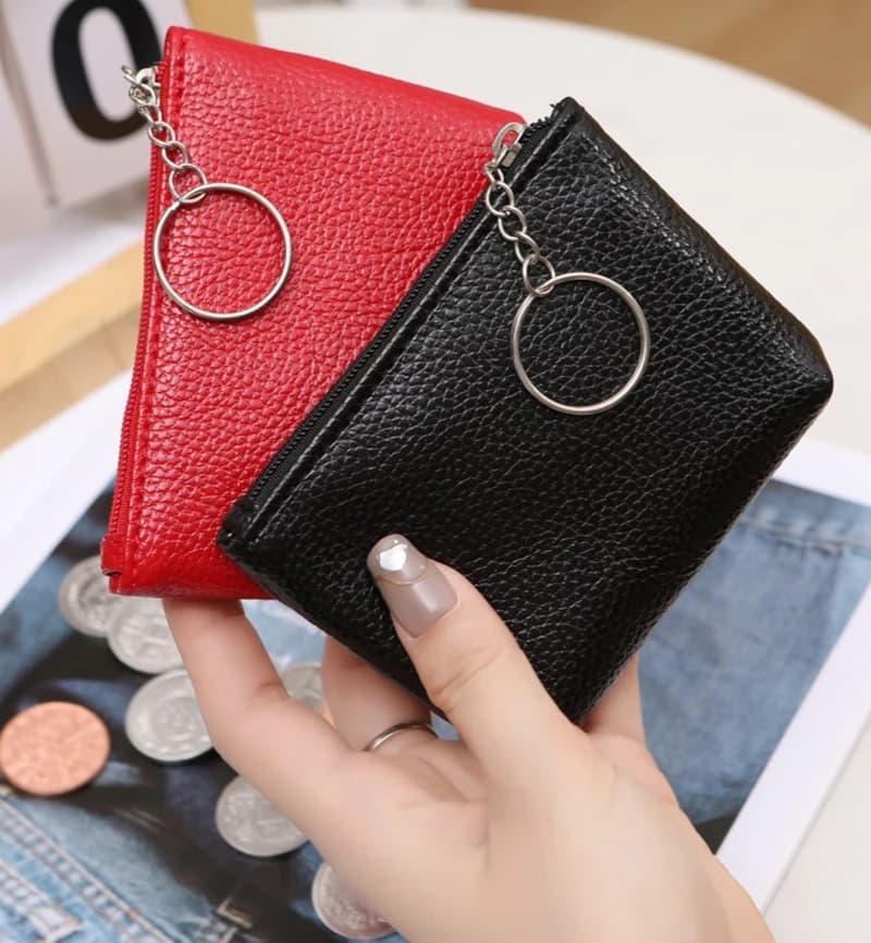 Portachiavi 11*2*8 cm, Portamonete, Piccola Borsa, Portamonete Compatto per Accessori da Viaggio, Opzione Regalo, Adatto per Tascare