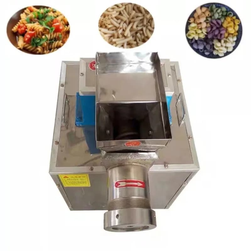 Estrusore Industriale Automatico ad Alta Efficienza 80kg/h per Pasta, Spaghetti, Maccheroni e Noodle