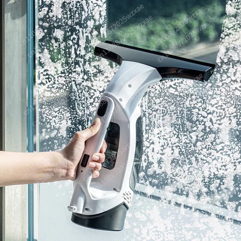 Small glass cleaner, handheld window cleaner, strong water absorption, efficient and portable artifact