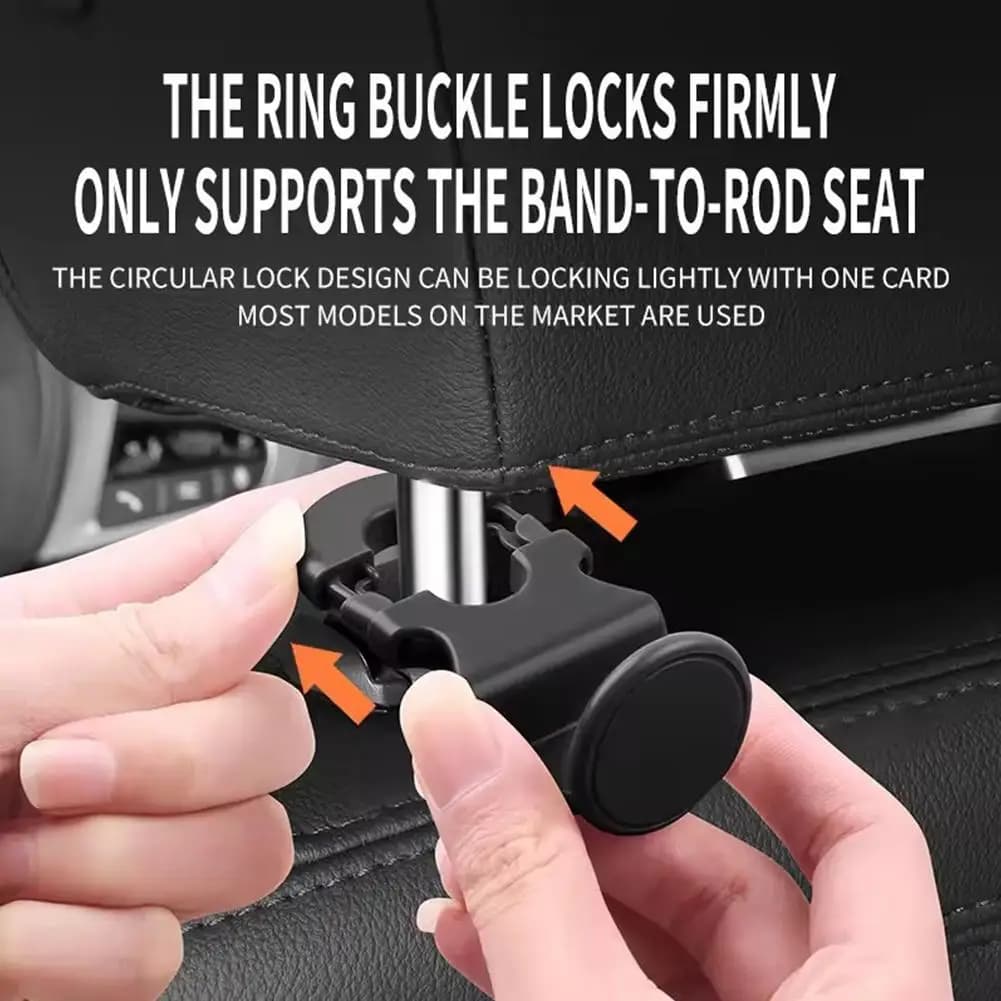 1 pz ganci per auto gancio posteriore universale per veicolo per auto, gancio di stoccaggio multifunzionale gancio per schienale per auto per borse borse cappotti N5E9