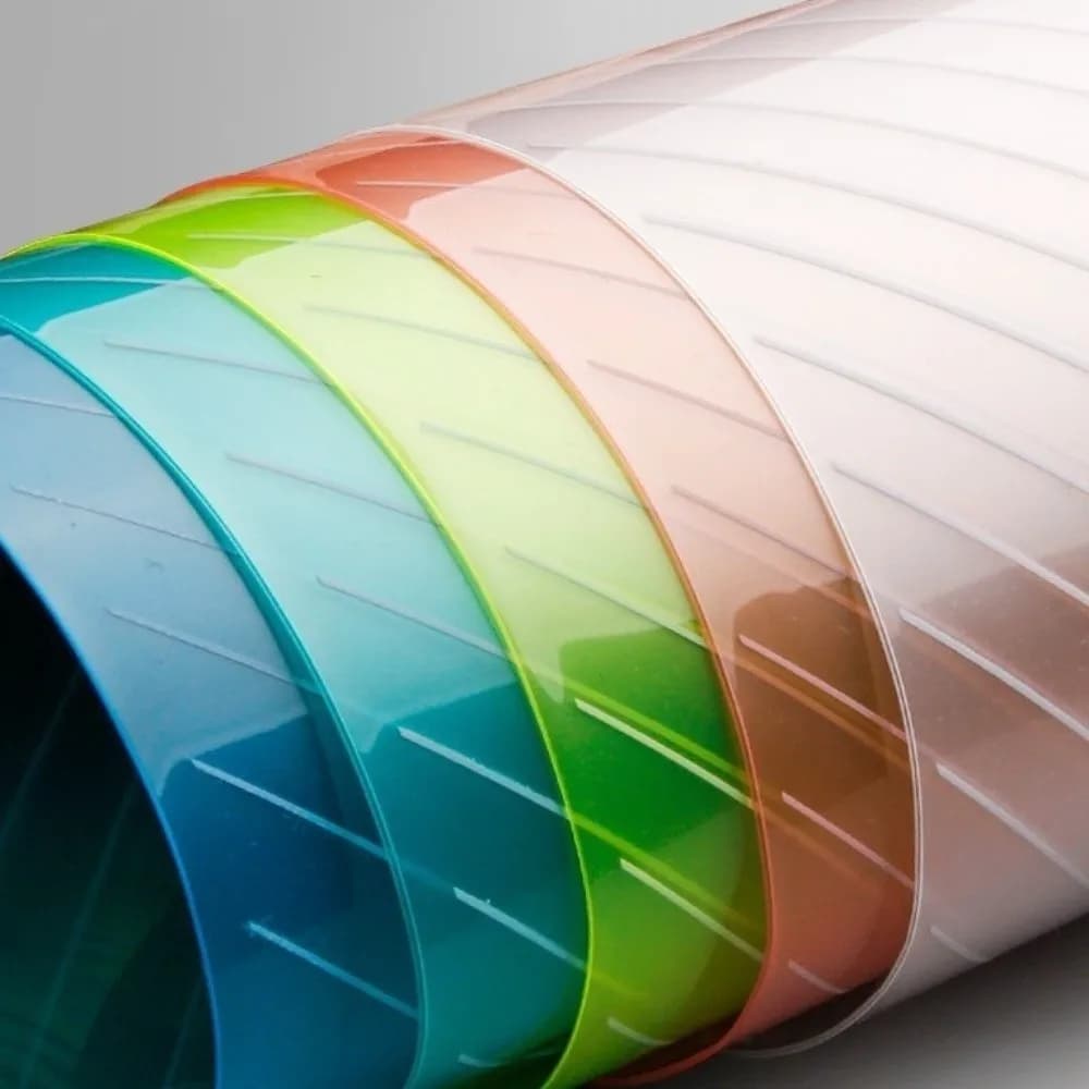 20 pcs PP Material A4 File Folders Clear Plastic Multi Color Paper Organizer Waterproof Large Capacity Snap Button File Folders