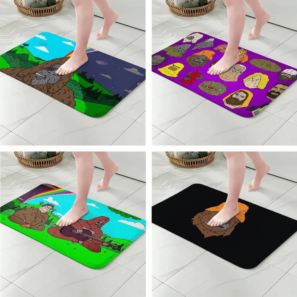 Tappeto Cool H-The Big Lez Show-W per soggiorno, decorazione del divano, tappeto moderno, tappetino per camera da letto da uomo, tappeti durevoli