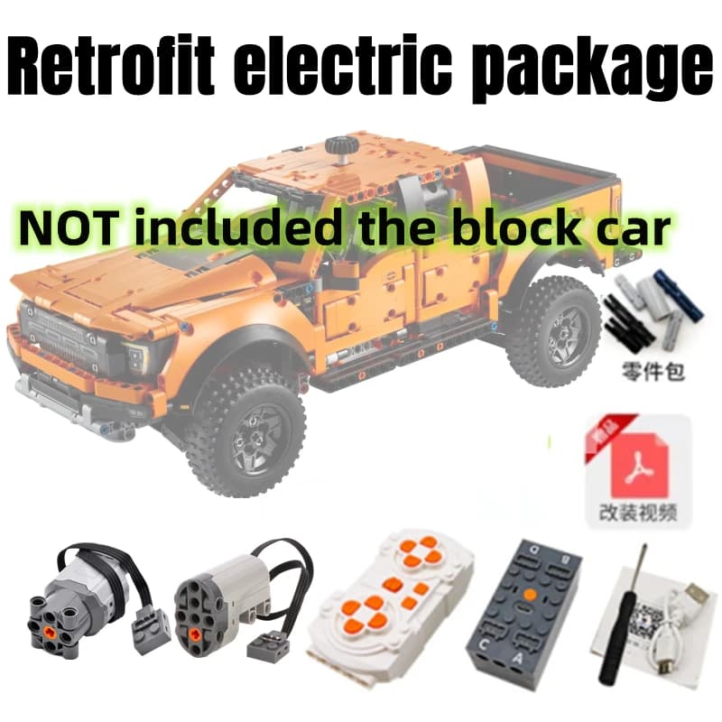 IN MAGAZZINO APP di Controllo Remoto Motore HA CONDOTTO LA Luce Set Per FordF 150 Raptor Compatibile Con LEGO 42126 Building Blocks Mattoni Accessorio