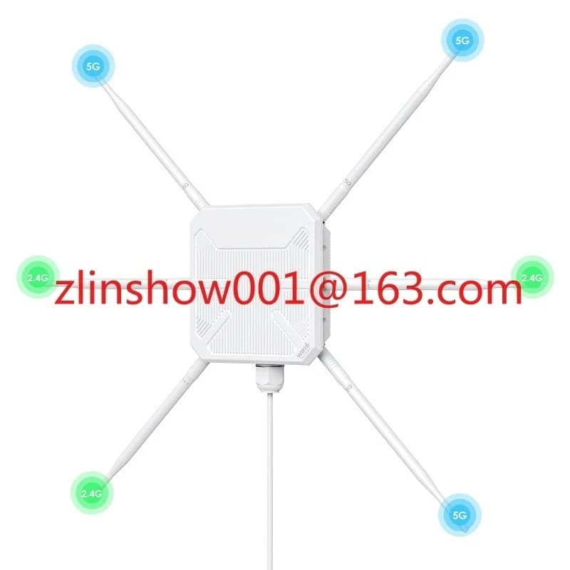 Ripetitore WiFi esterno Router wireless AP 2.4G 5G dual band