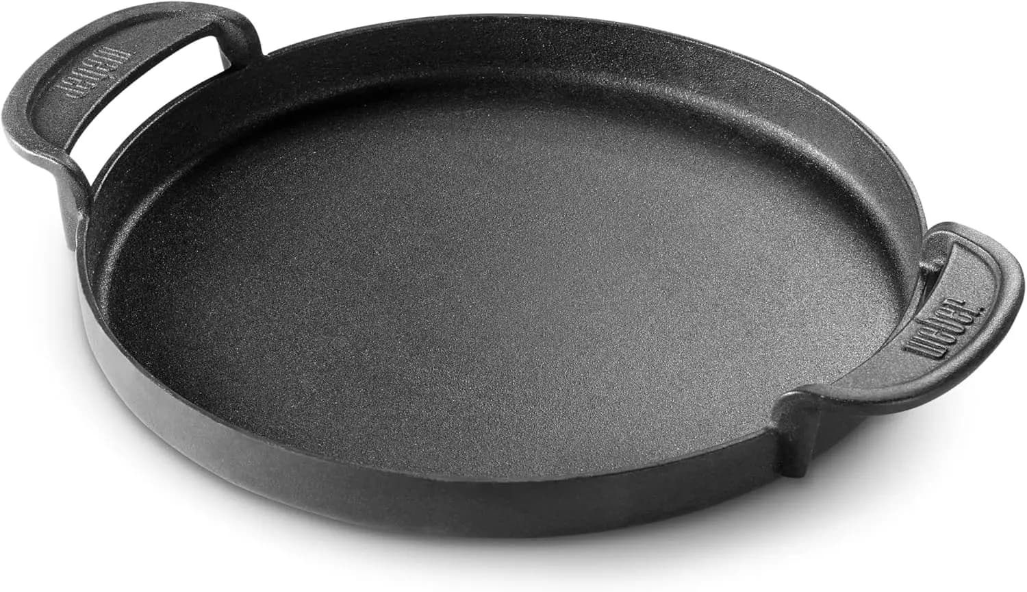 Non-Stick Cast-Iron Griddle for Charcoal, Gas & Pellet Grills, Perfect for Breakfast & High-Heat Grilling
