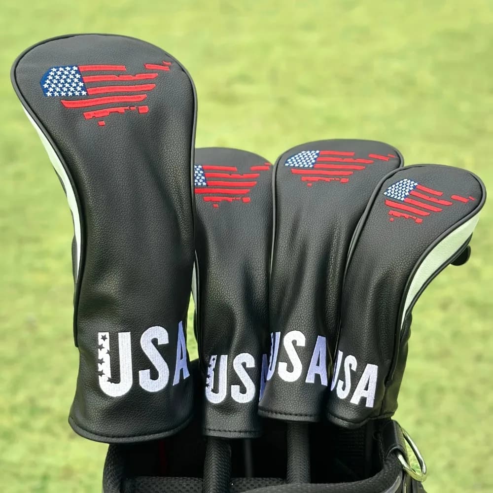 USA Golf club protective cover, elastic seal, dustproof and durable, fashionable universal accessory for male and female golfers