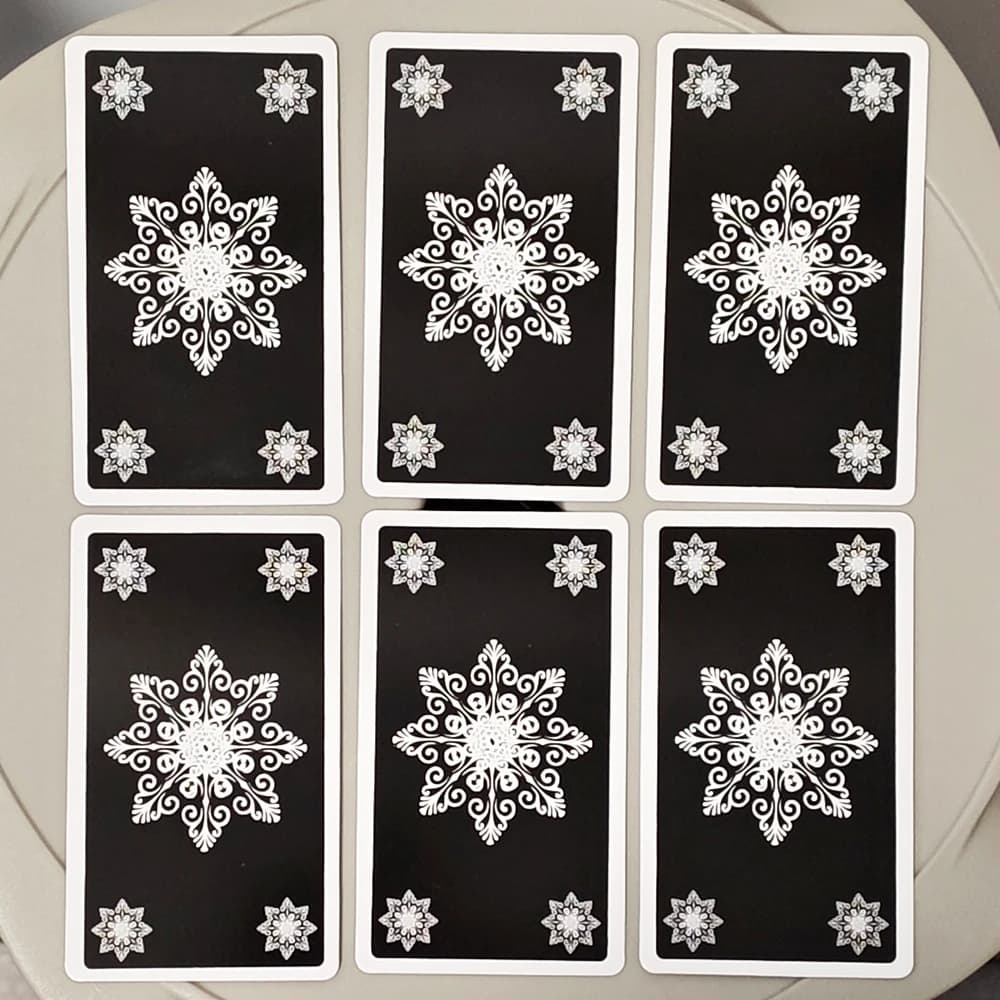 Giochi di carte dei tarocchi Acquerello e inchiostri