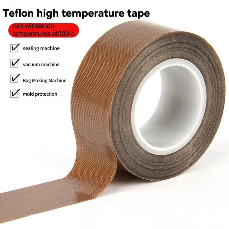 High Temperature Resistant Tape PTFE Tape To Sea 300 Degree Thermal Insulation For Vacuum Sealing Machine
