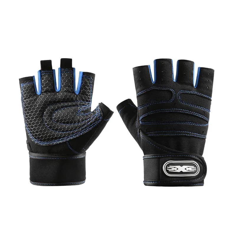 Men's and Women's Outdoor Cycling Shock Resistant Gloves, Fitness, Weight Lifting, Wrist Protection Anti-slip Gloves