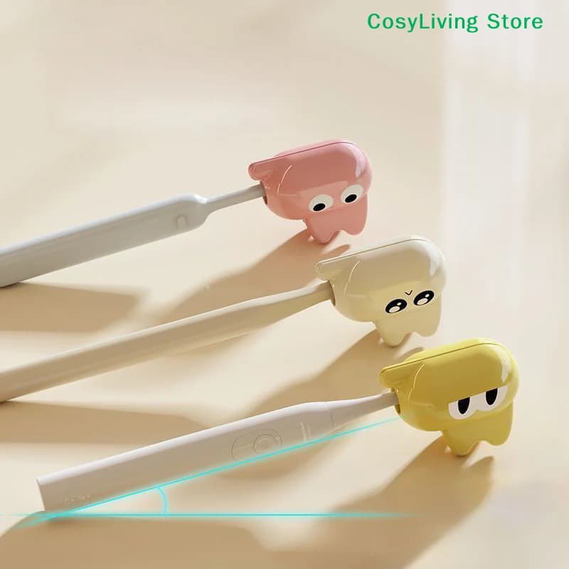 Covers Portable Toothbrush, Clip for Cardboard Shape, Protective Dust Cover for Plastic Electric Brush