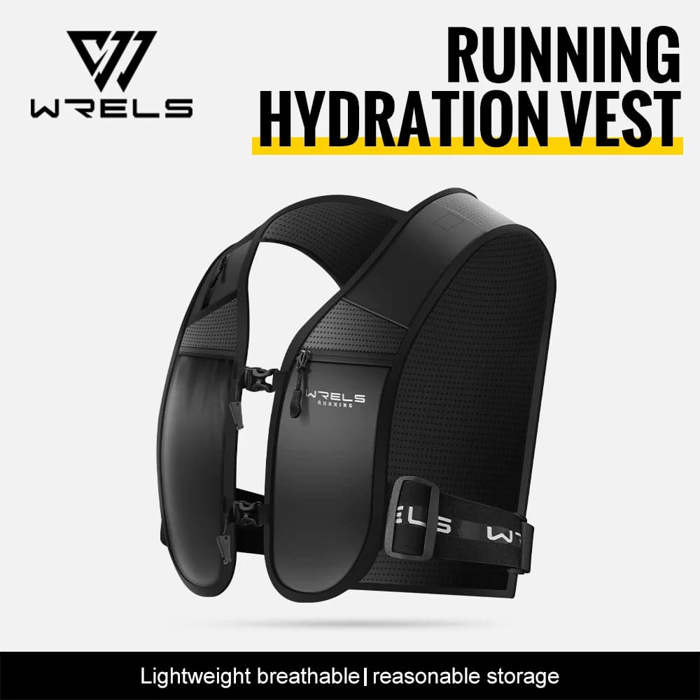 Zaino da Trail Running WRELS Ultra Leggero, Gilet Idratazione, Zaino da Ciclismo Traspirante e Funzionale per Allenamento Fitness