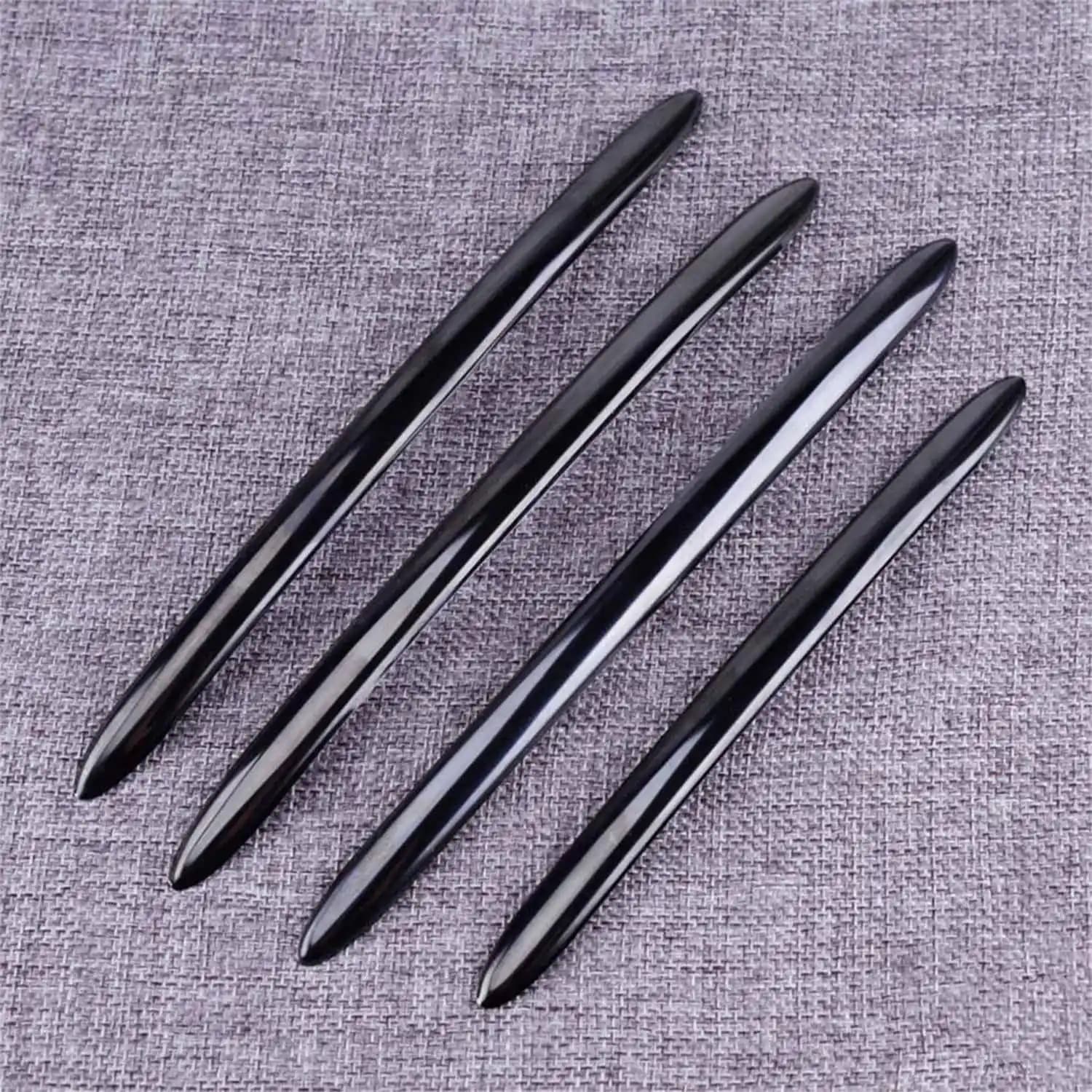 DT42-For-Bmw 5 Series F10 F18 F11 2011-2017 Stainless Steel Black Exterior Door Handle Cover Trim