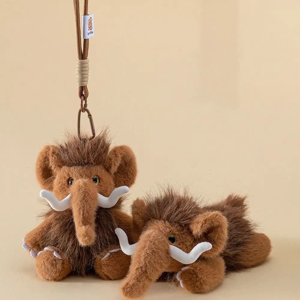 Divertente Elefante Simulato, Mammut Realistico in Peluche, Morbido Giocattolo in Cotone PP, Regalo di Compleanno
