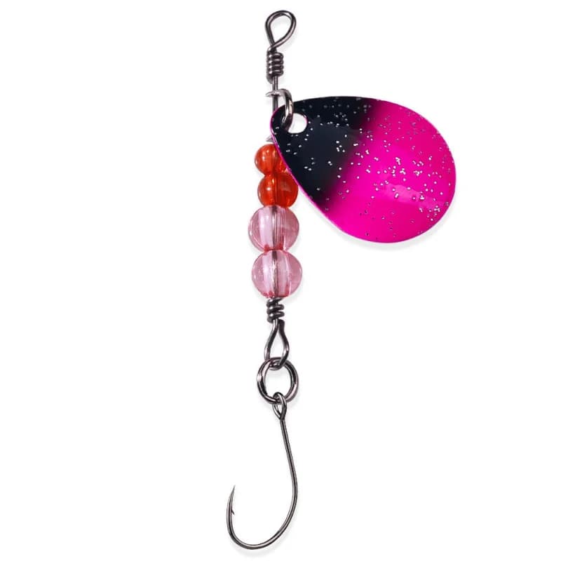 。 6 cm-2.2gSequin Spinning Girasole Seme Paillettes Gancio singolo Forma di cucchiaio Paillettes Richiamo di pesca Micro cucchiaio Attrezzi da pesca Richiamo Esca